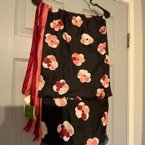 100% Silk Kate Spade scarf